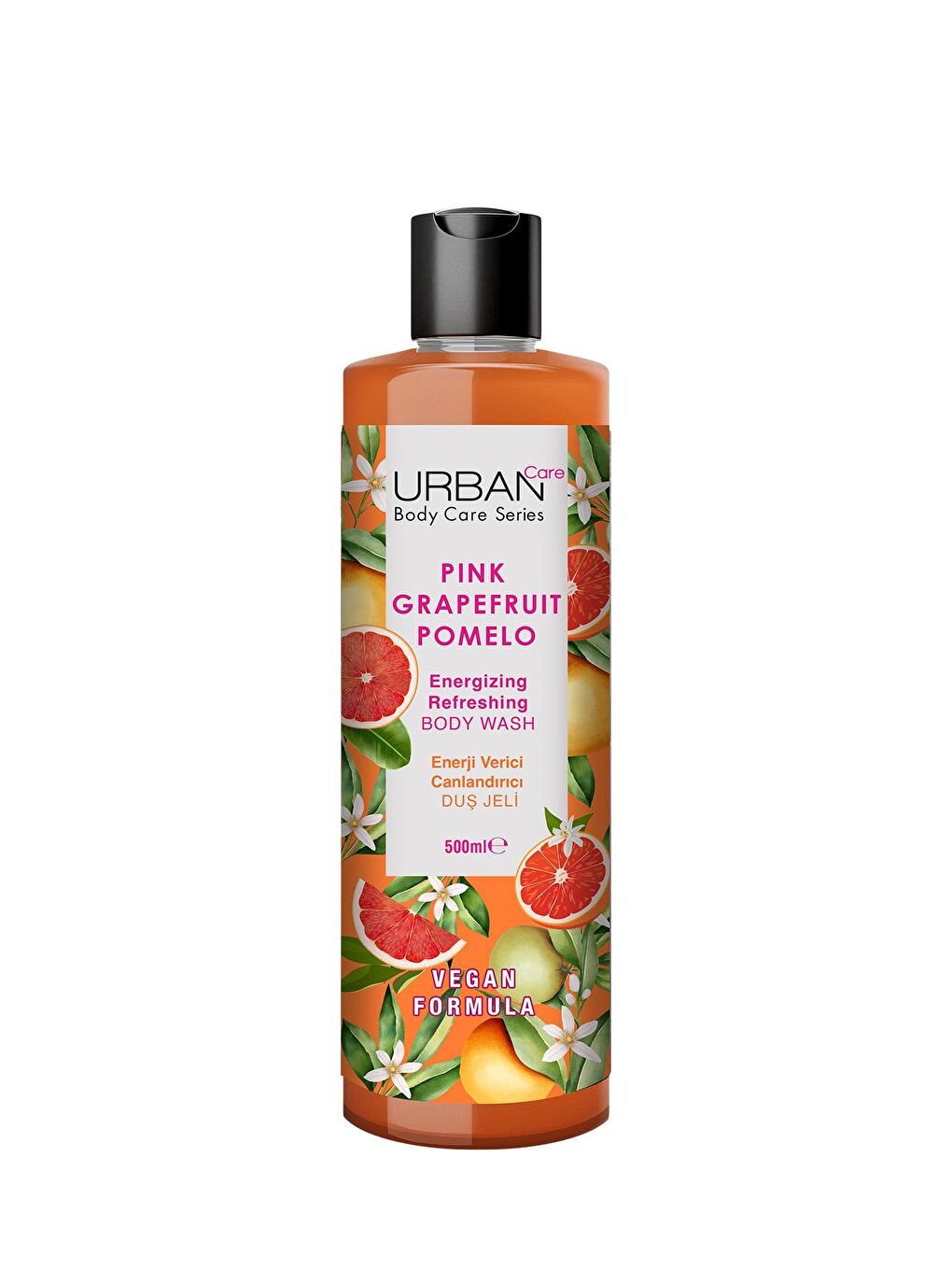 Urban Care Pink Grapefruit & Pomelo Canlandırıcı ve Nemlendirici Duş Jeli 500 ml - 1