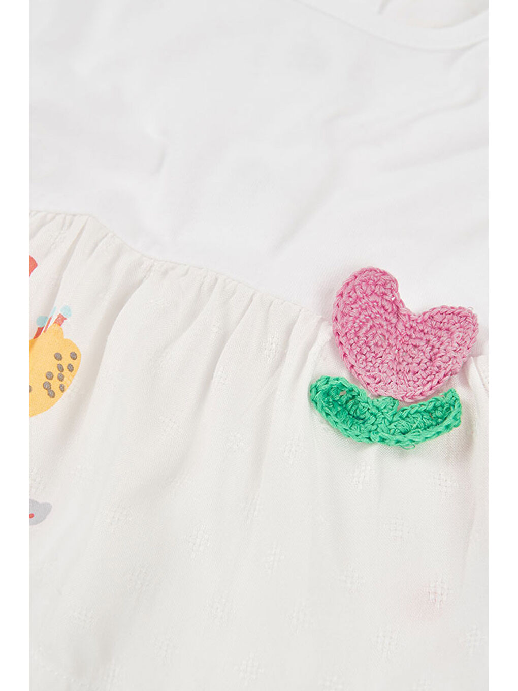 Karışık Çiçek Desenli Taytlı Takım 6-24 Ay Çok Renkli-7