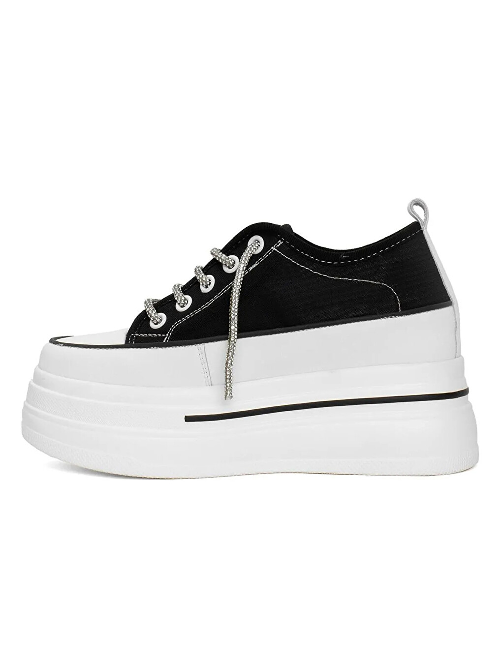Kadın Sneaker 24y345-3 Sy Siyah-2