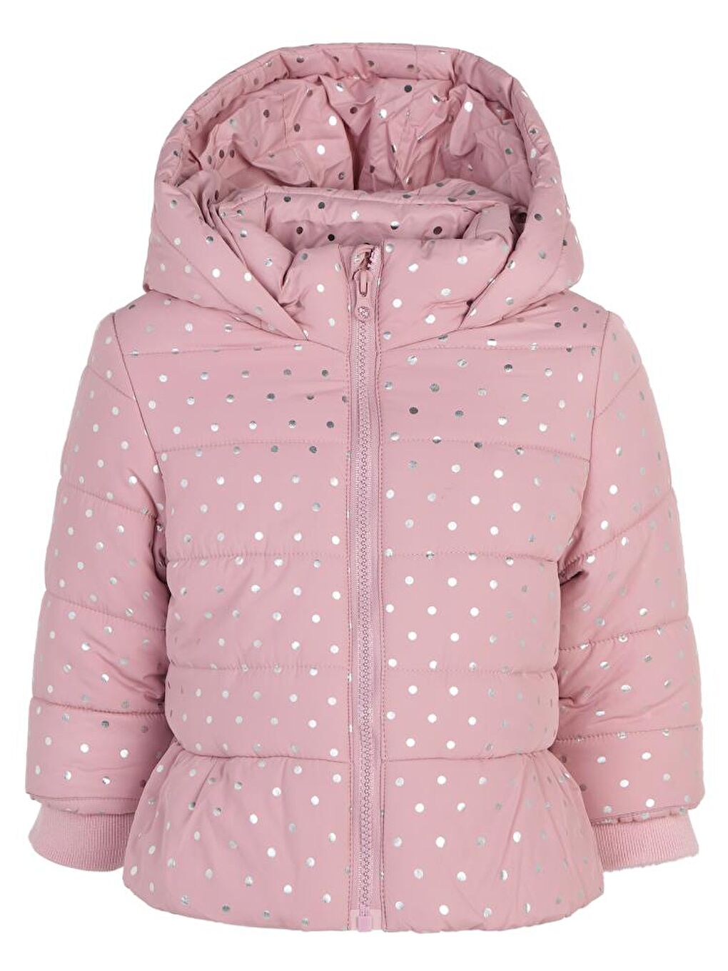 Pembe Baby Gümüş Puanlı 6-18 Ay Mont