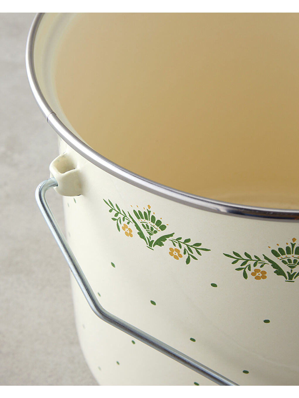 Botanic Garden Emaye Bakraç 20 cm Yeşil-2