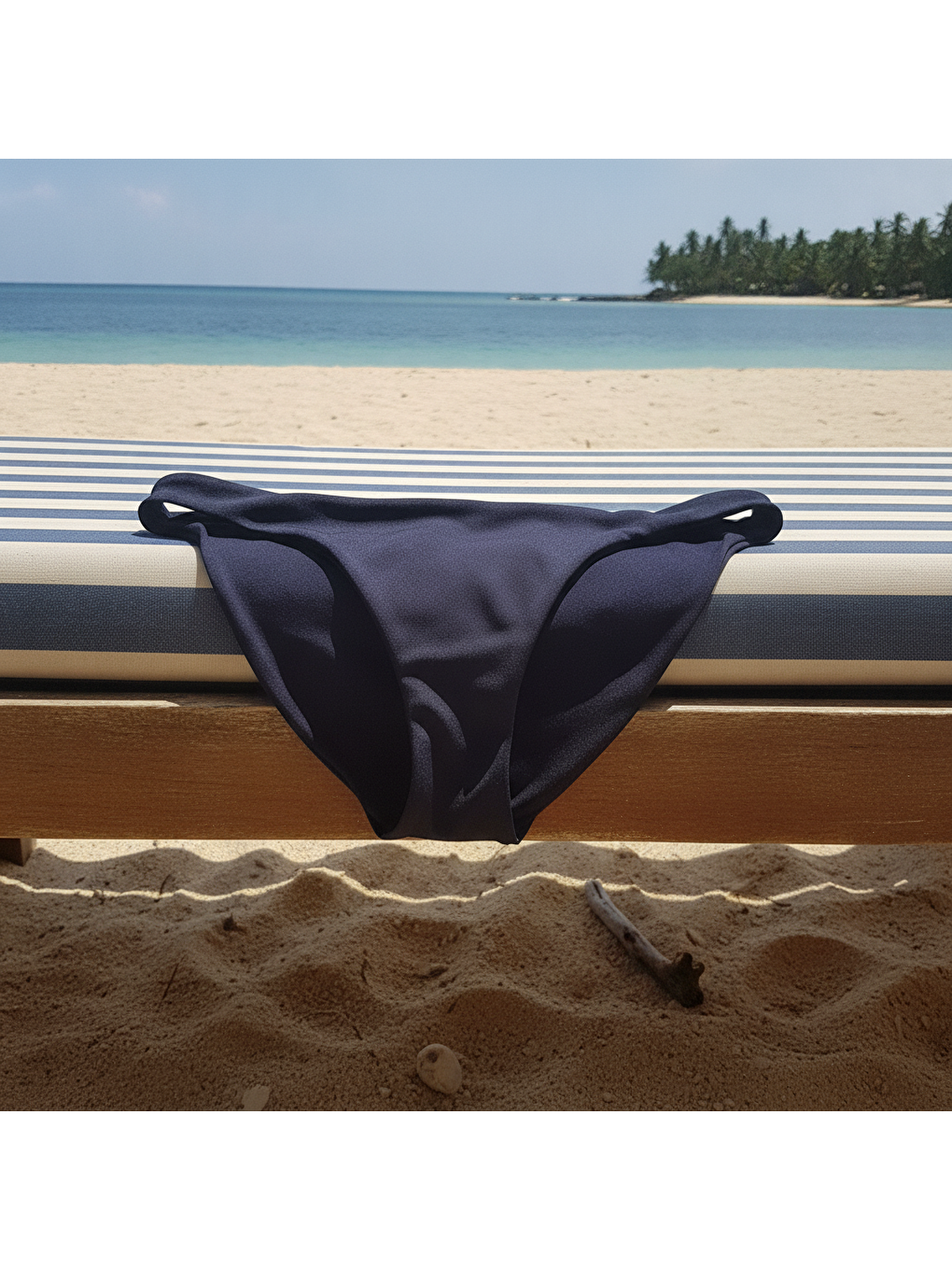 Kadın Plaj Giyim Siyah Renk Bikini Alt Bb2568-1