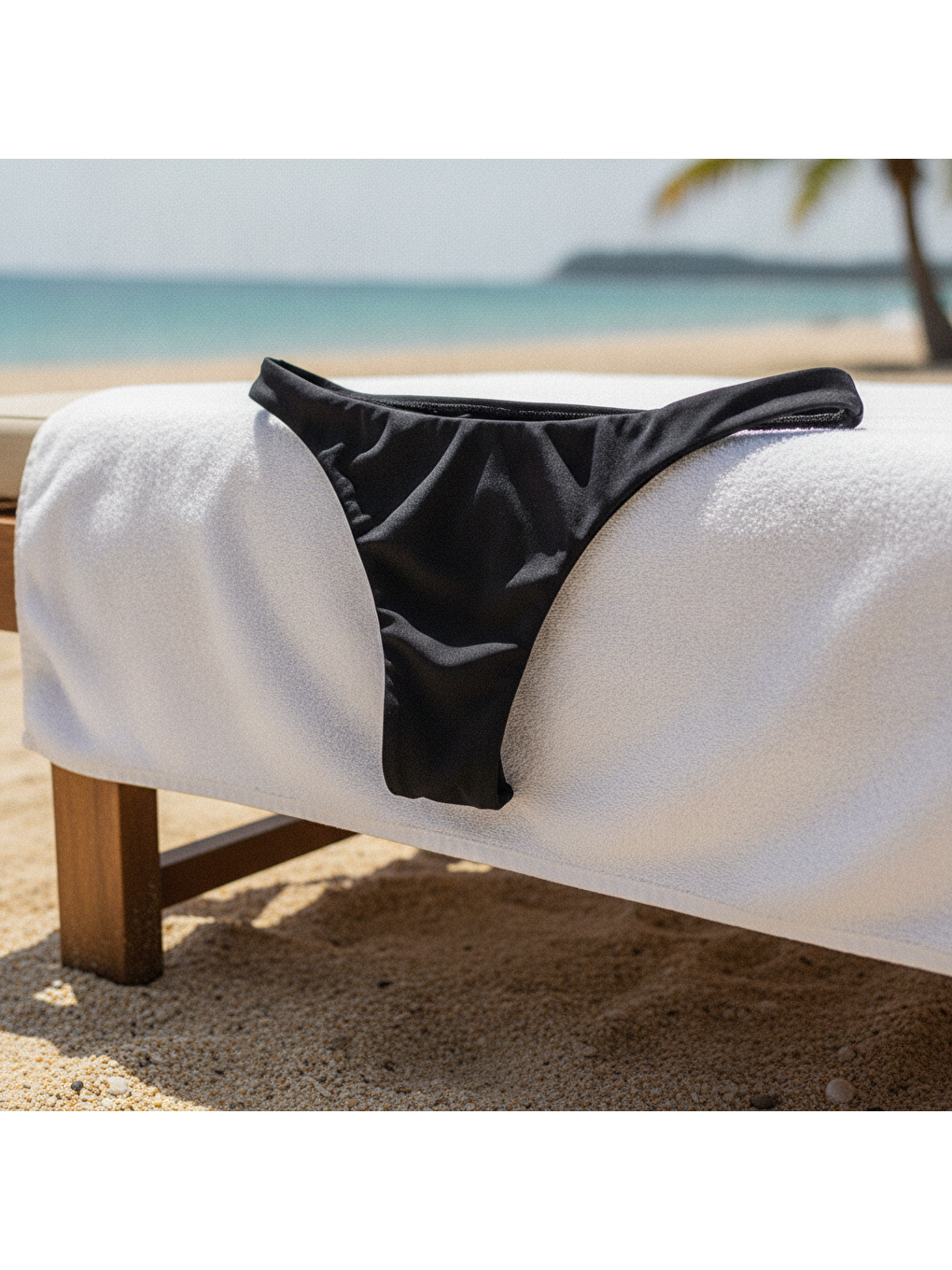 Kadın Plaj Giyim Siyah Renk Bikini Alt Bb2568-2