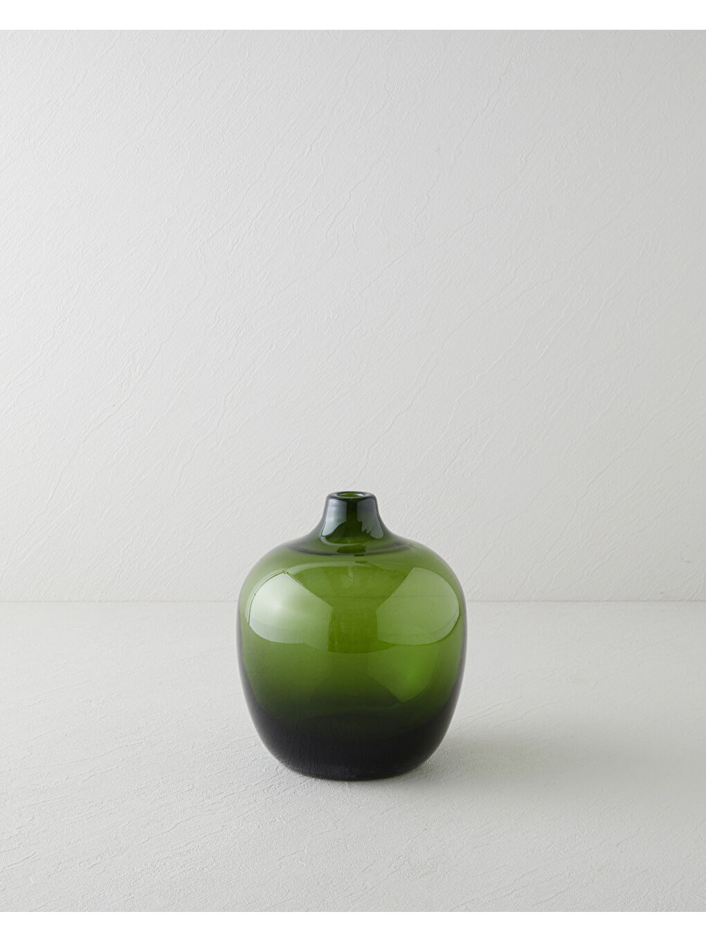 Dolce Cam Vazo 20 cm Yeşil