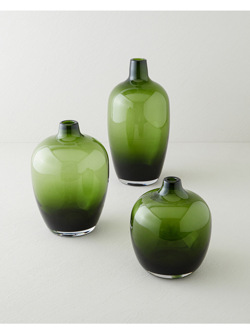 Dolce Cam Vazo 20 cm Yeşil-3