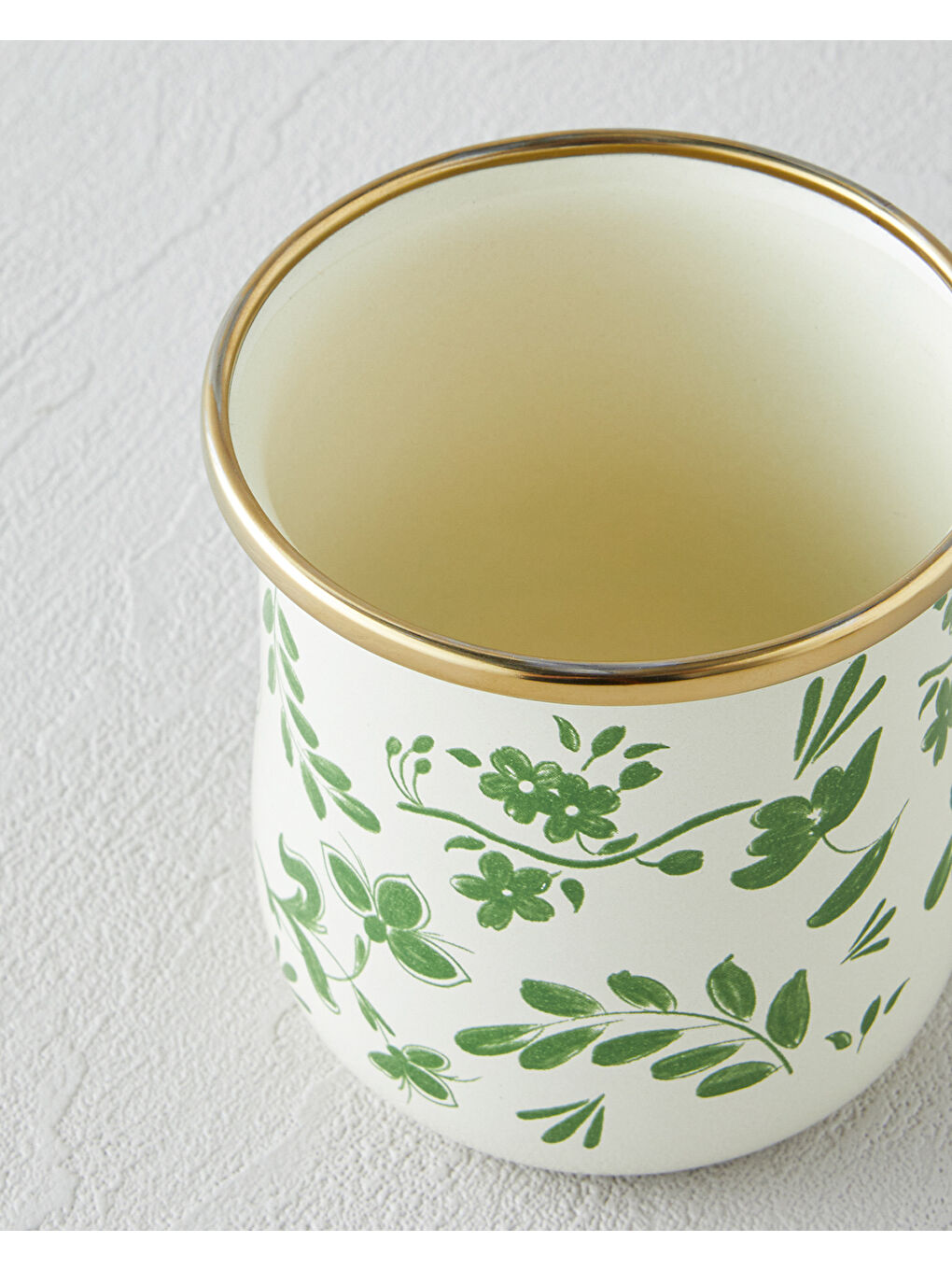 Leafscape Emaye Bardak 350 ml Yeşil-2