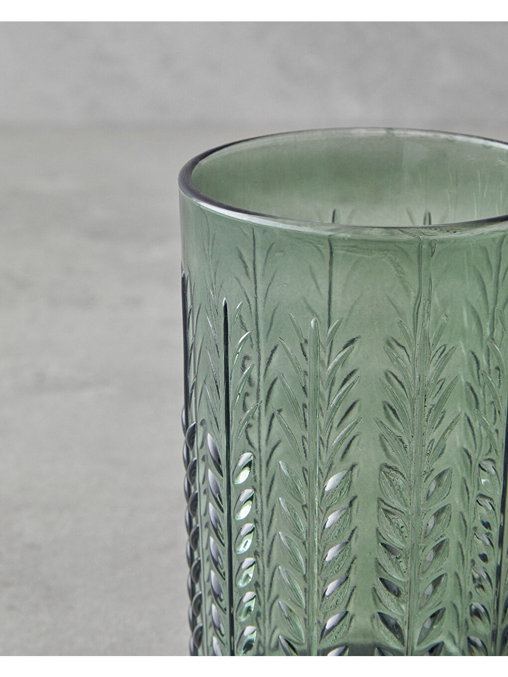 Plantopia Cam 2'li Bardak 400 ml Yeşil-2