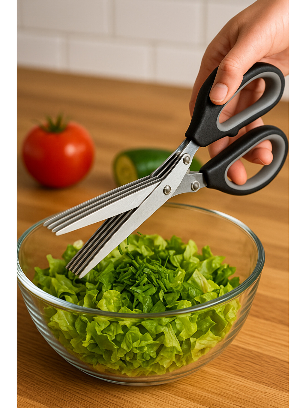 Gri Mutfak Kesim Seti-1