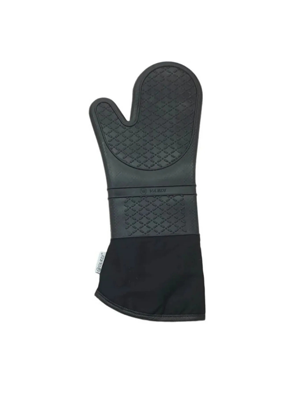 Antrasit Yanmaz Yapışmaz Yıkanabilir Pişirme Matı ve Gri Silikon Yanmaz Mutfak Fırın Eldiveni-1