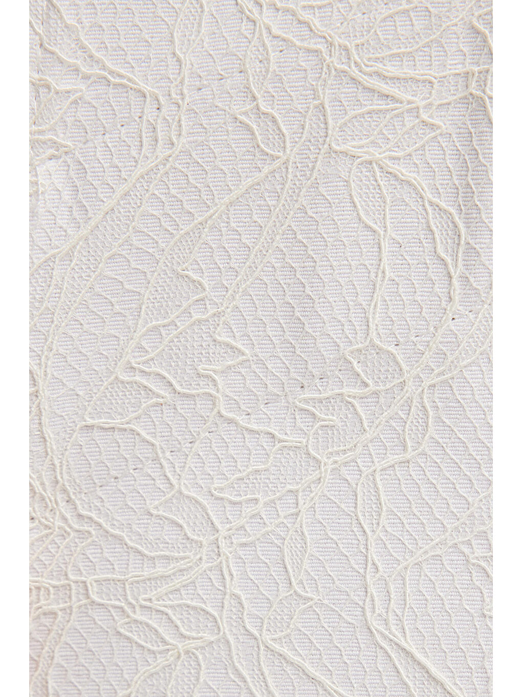 Beyaz Dantel Straplez Mini Elbise-6