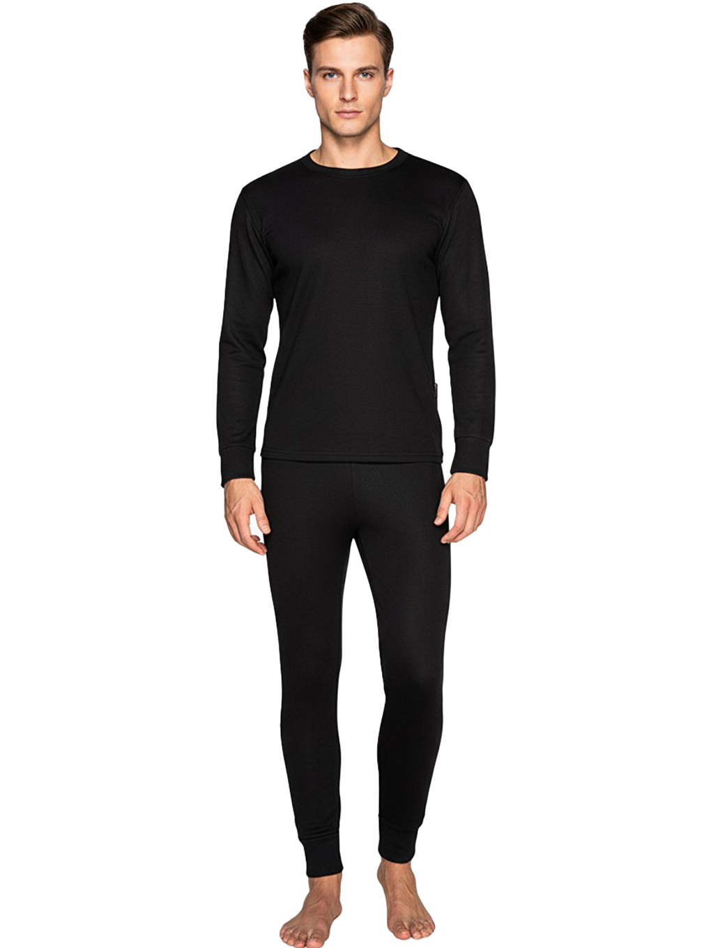 Siyah Active Yetişkin Termal İçlik Set SİYAH-2