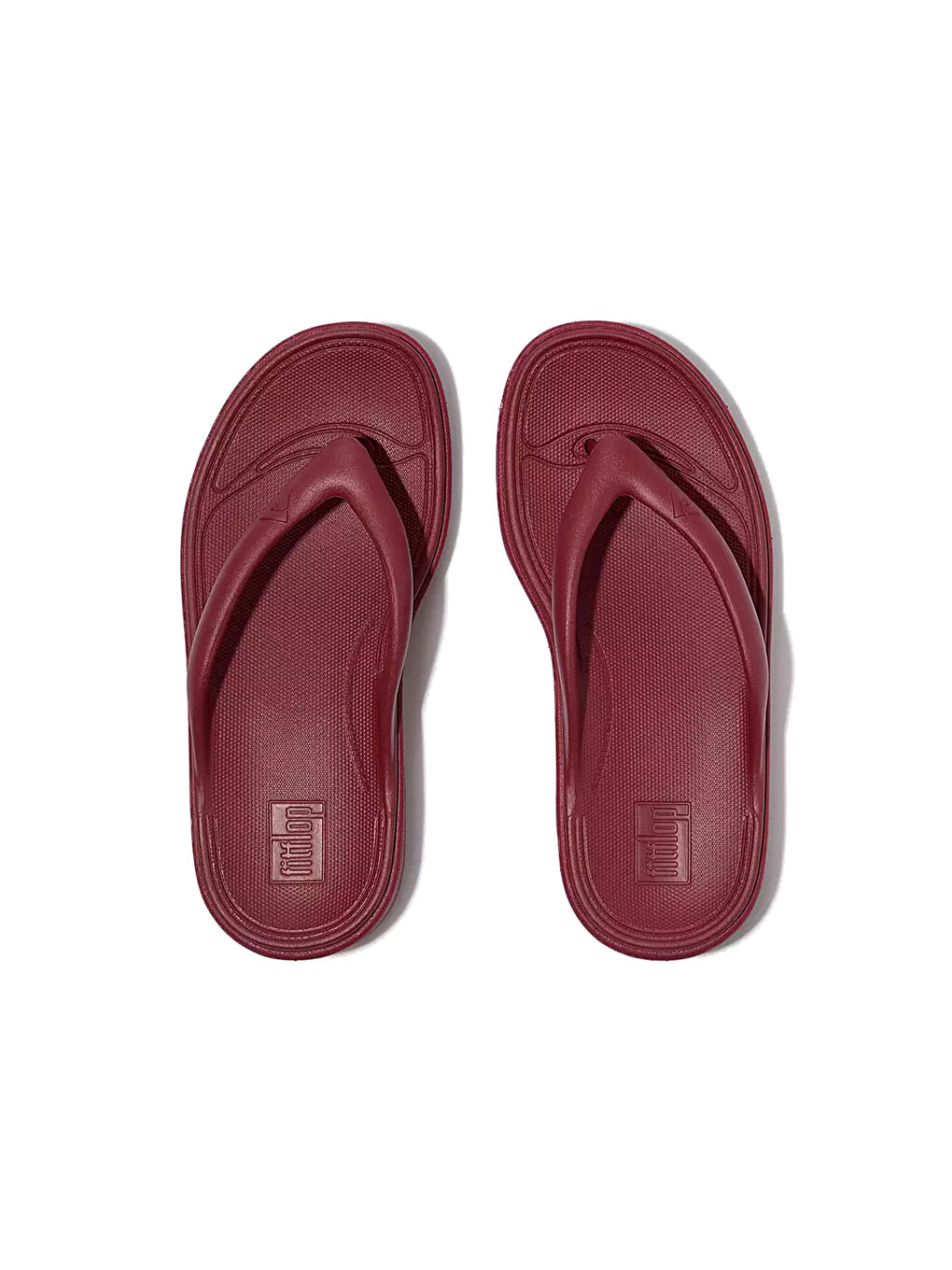 Kadın Bordo Parmak Arası Terlik-1