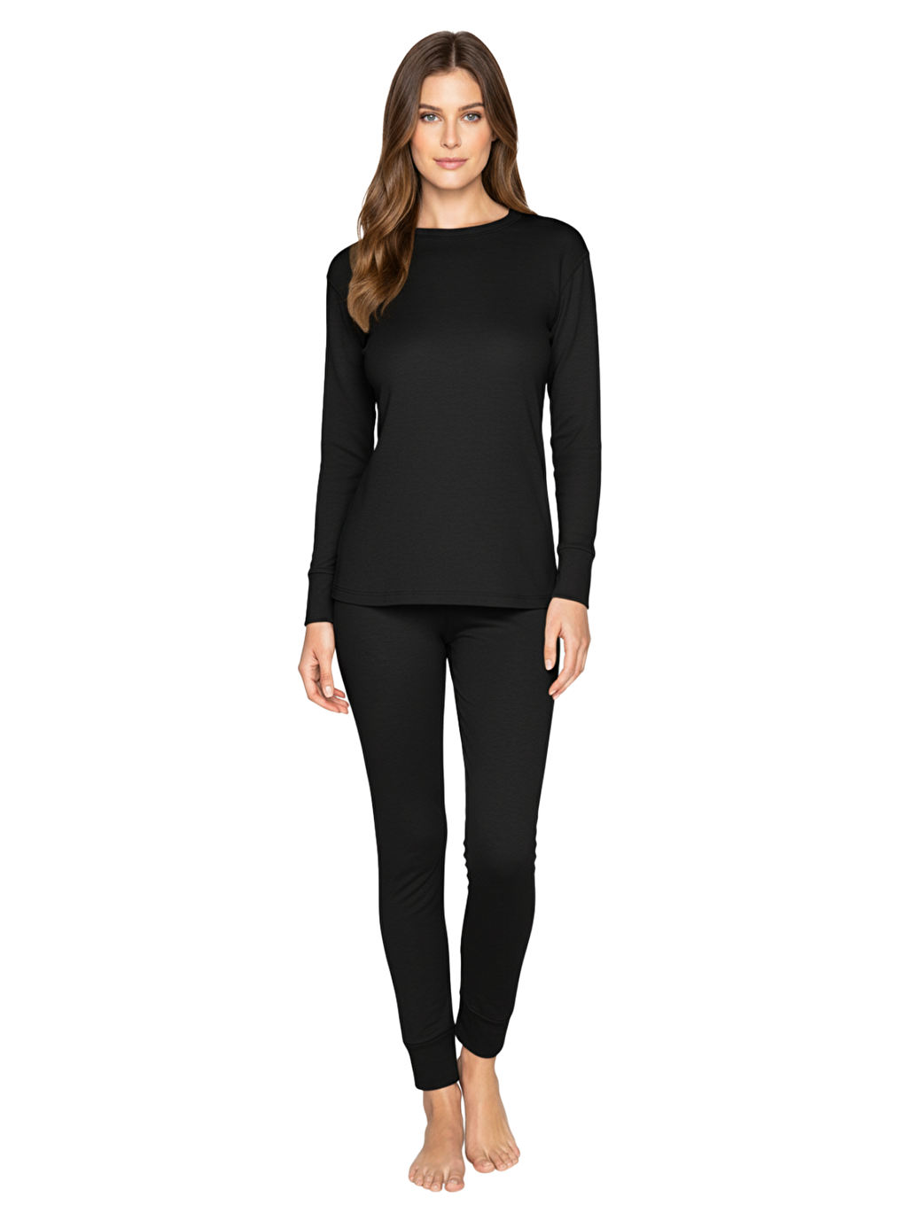 Siyah Active Yetişkin Termal İçlik Set SİYAH-3