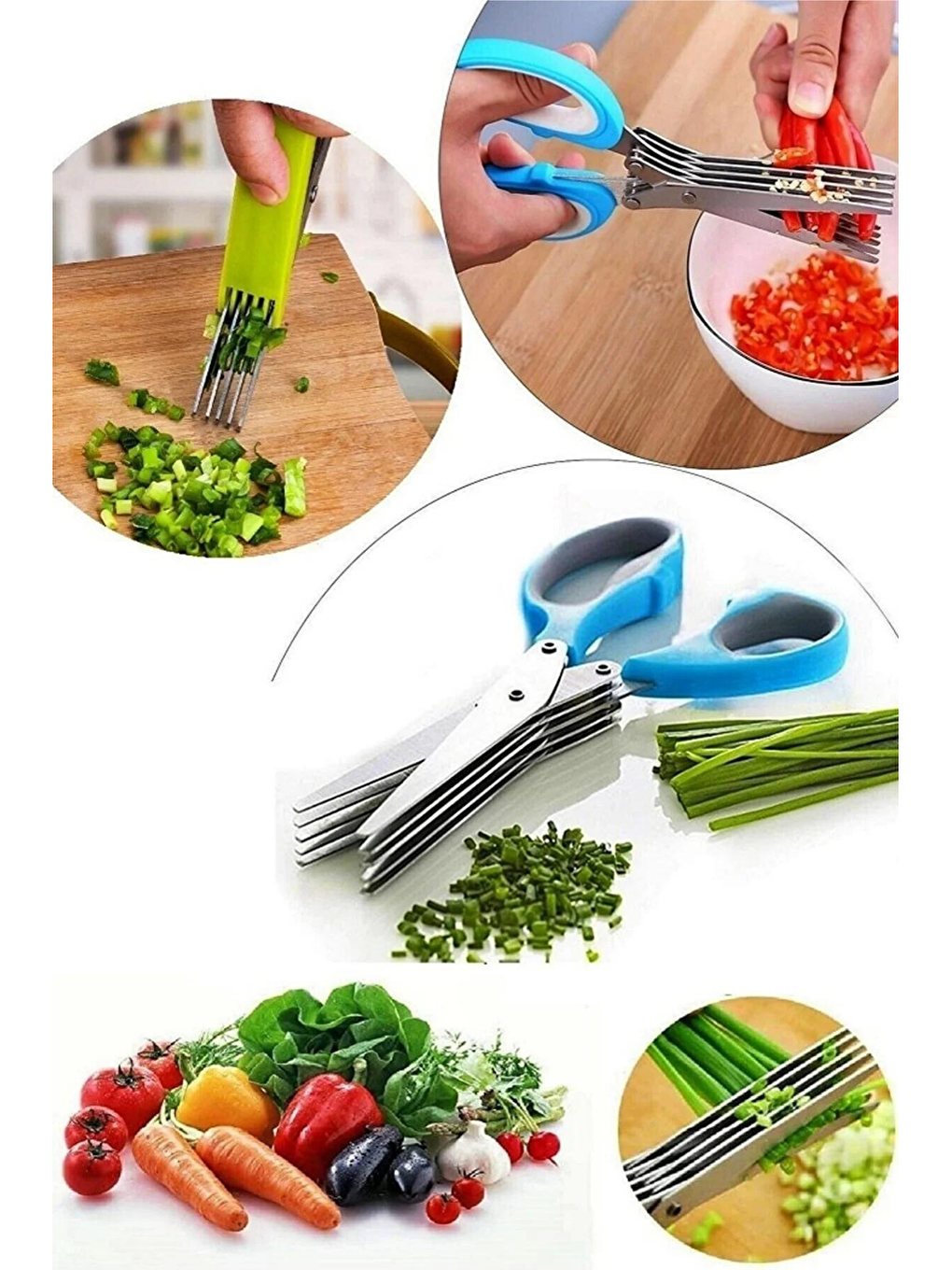 Gri Mutfak Kesim Seti-3