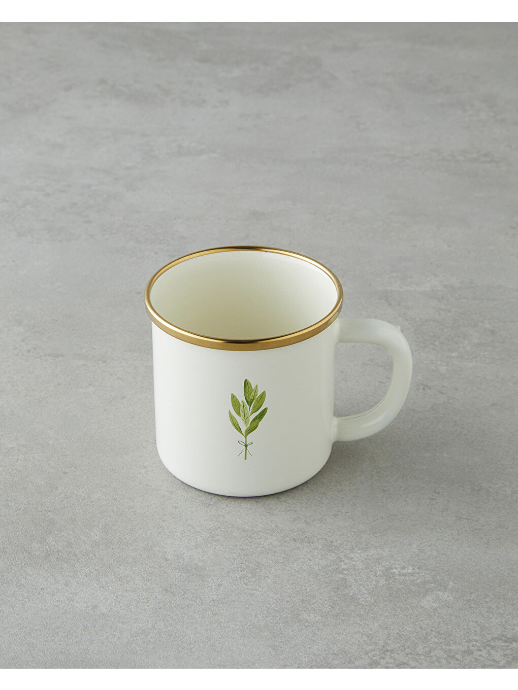 Sage Emaye Kupa 350 ml Açık Yeşil-1