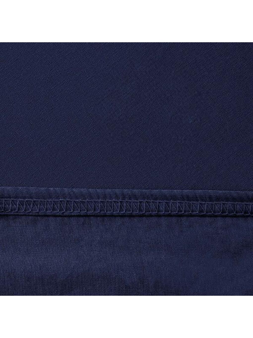 Soft Çift Kişilik Lastikli Çarşaf - Lacivert - 180x200 cm-1