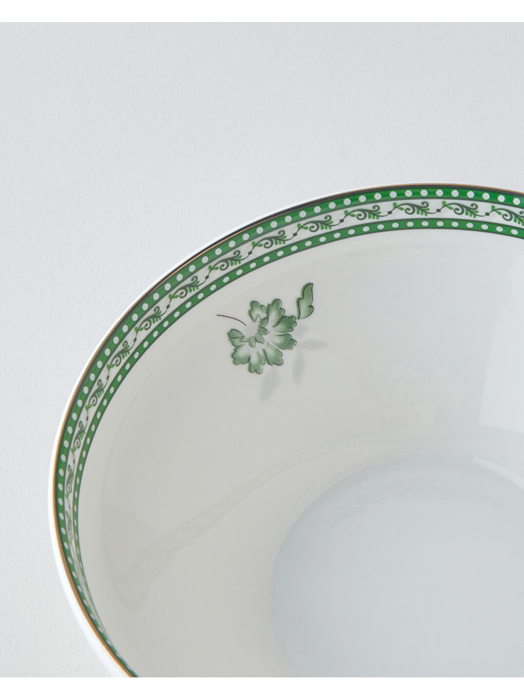 Layla Bone Porselen Yemek Takımı 24 Parça 6 Kişilik Yeşil-6