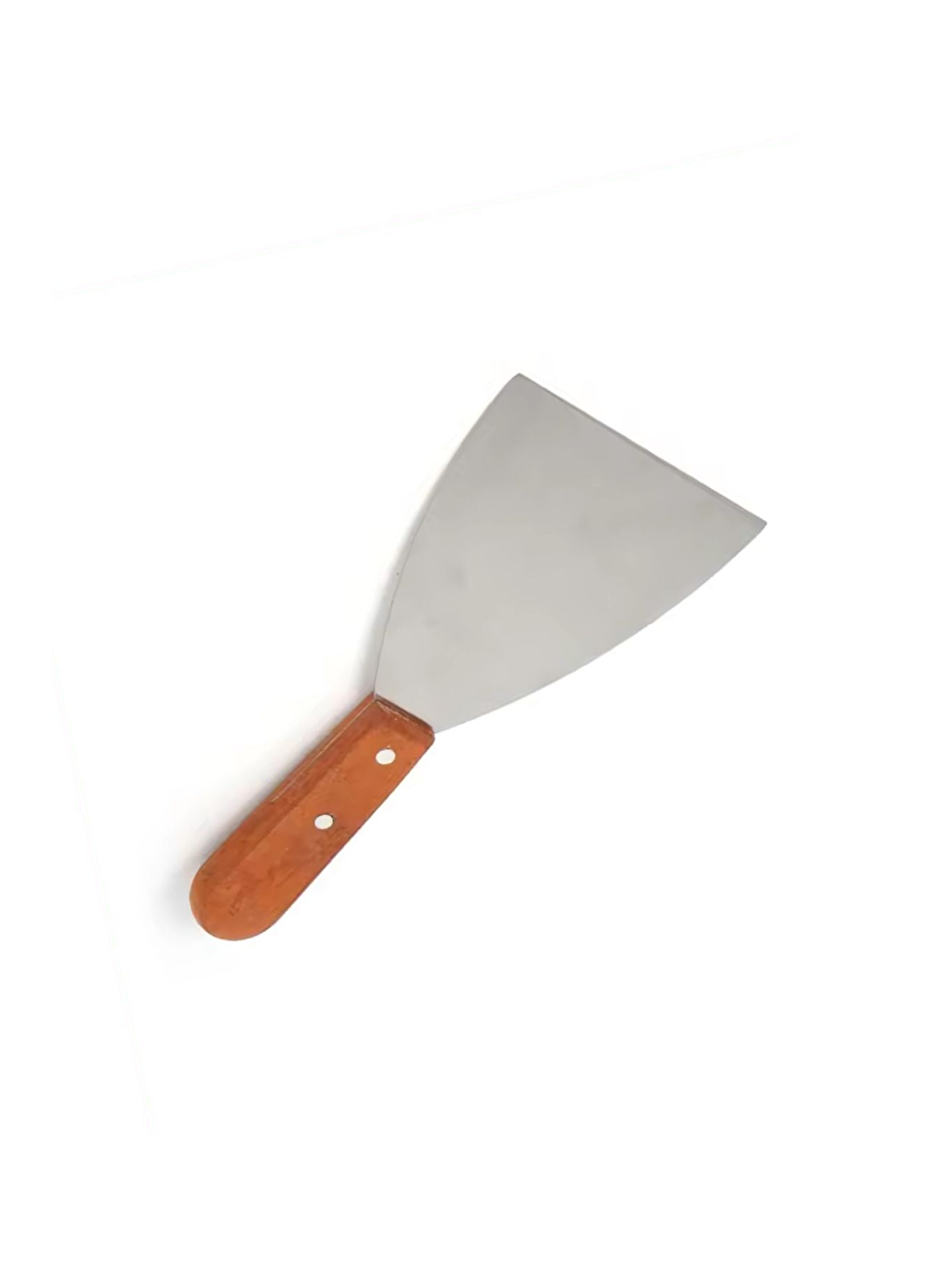 Gri Paslanmaz Çelik Ahşap Saplı Spatula 3'lü Set-2