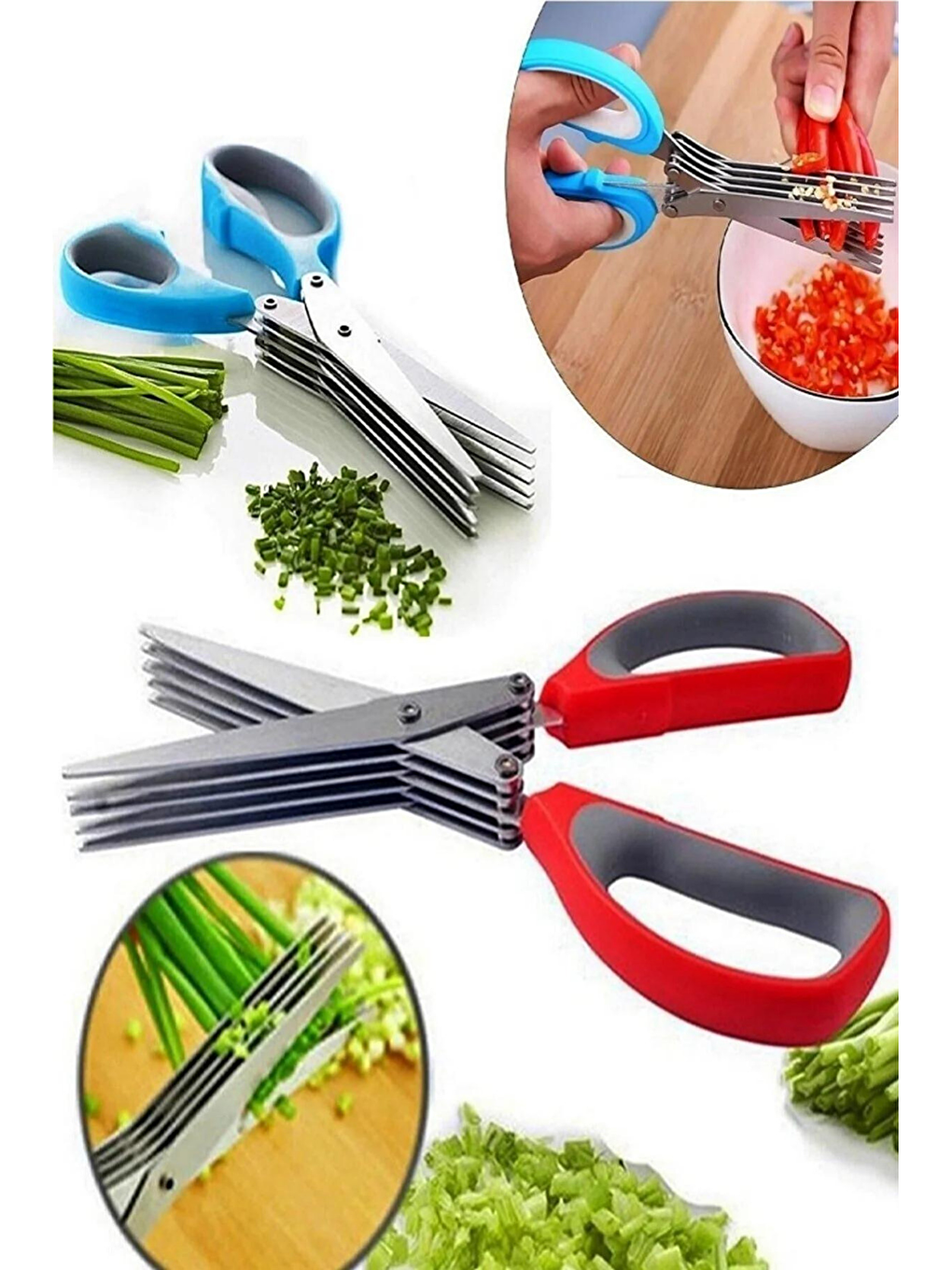 Gri Mutfak Kesim Seti-4