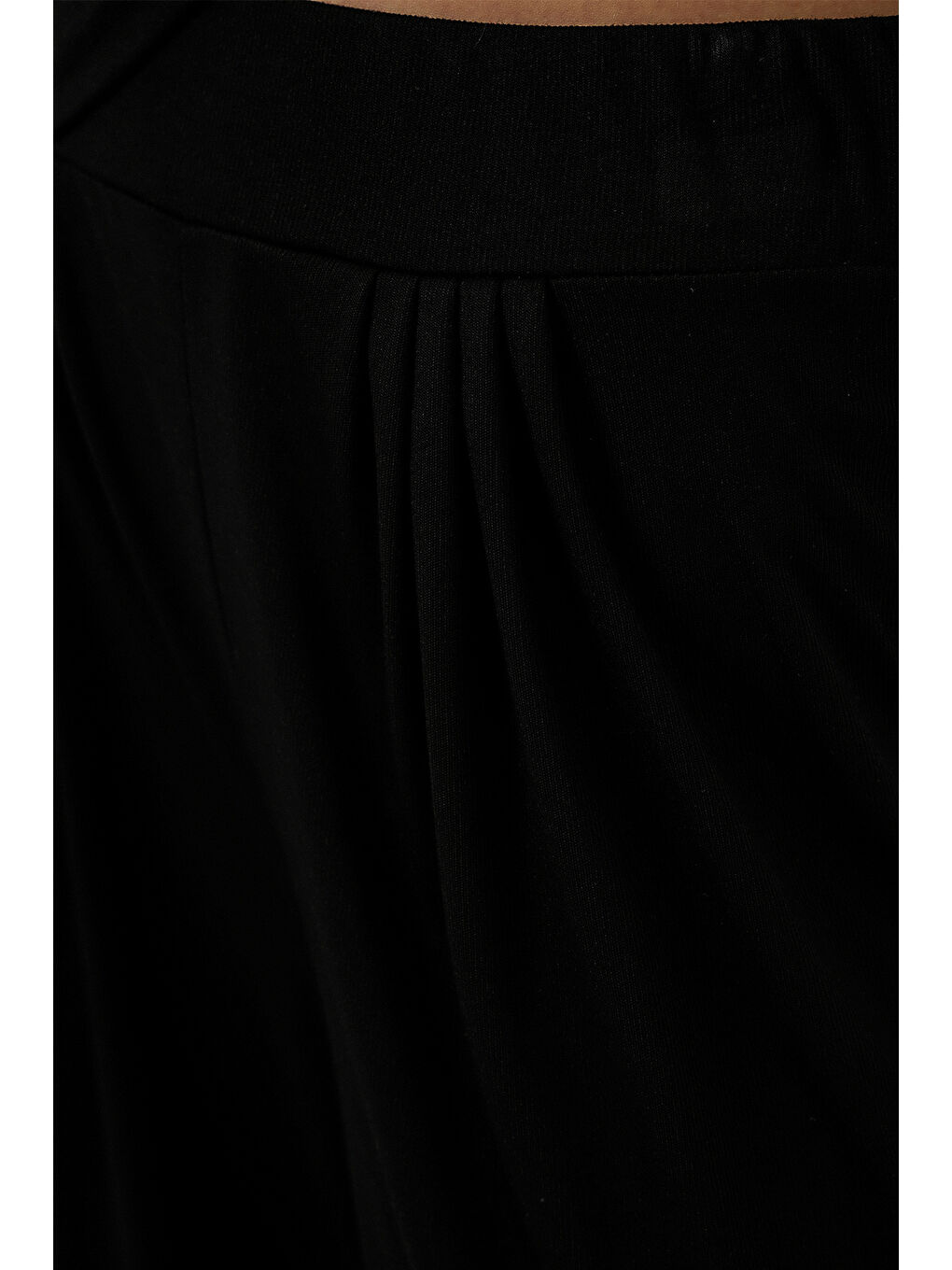 Kadın Örme Bluz Pantolon İkili Takım 30085 - Siyah-5