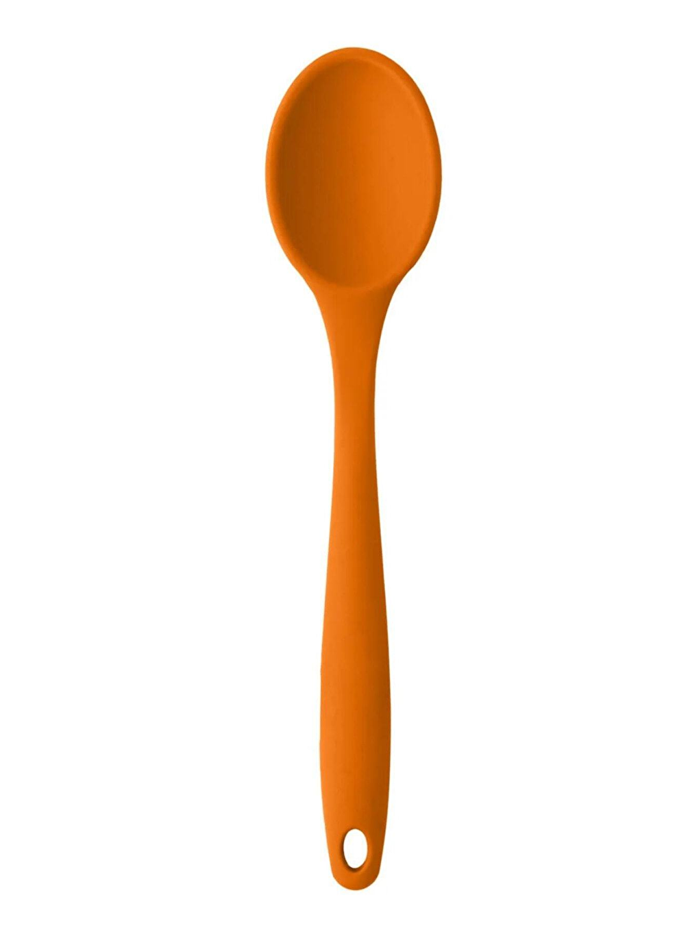 Karışık Büyük Boy Yanmaz Yapışmaz Silikon Kaşık 2 Adet 27 cm-1