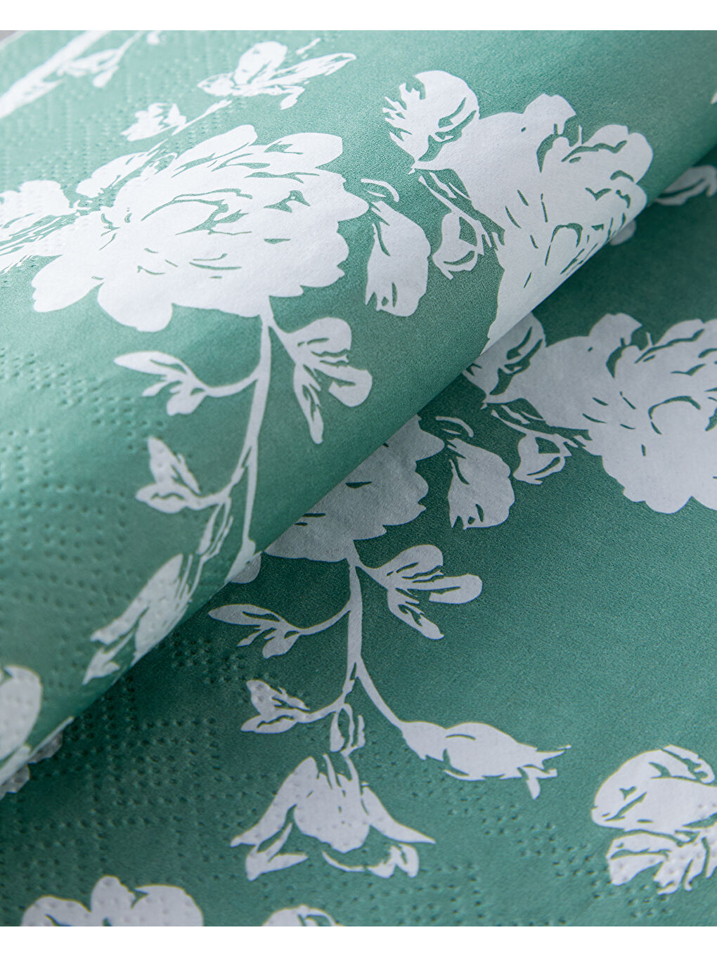 Florella Kağıt 20'li Kağıt Peçete 33x33 cm Yeşil-2