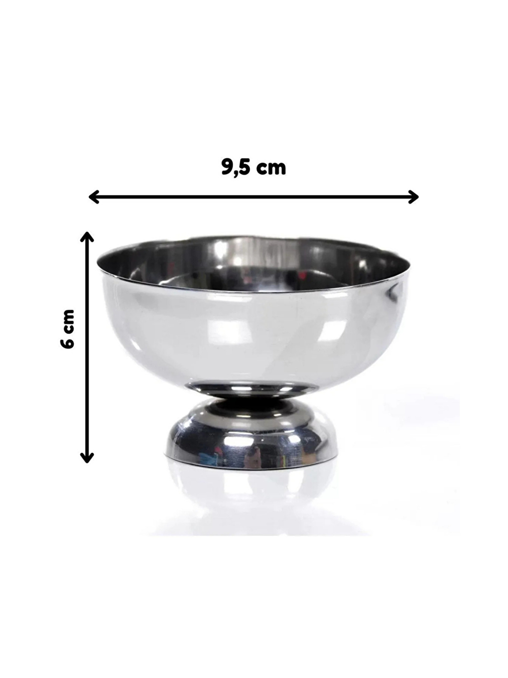 Gri Çelik Pilav ve Helva Kalıbı Yuvarlak Büyük ve Orta Boy 2li-2