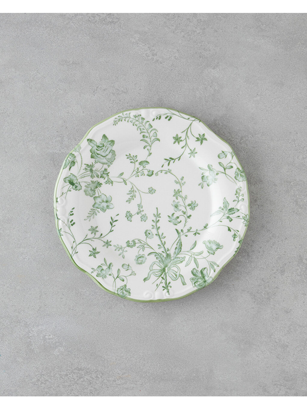 Plantopia Porselen Yemek Takımı 24 Parça 6 Kişilik Yeşil-3
