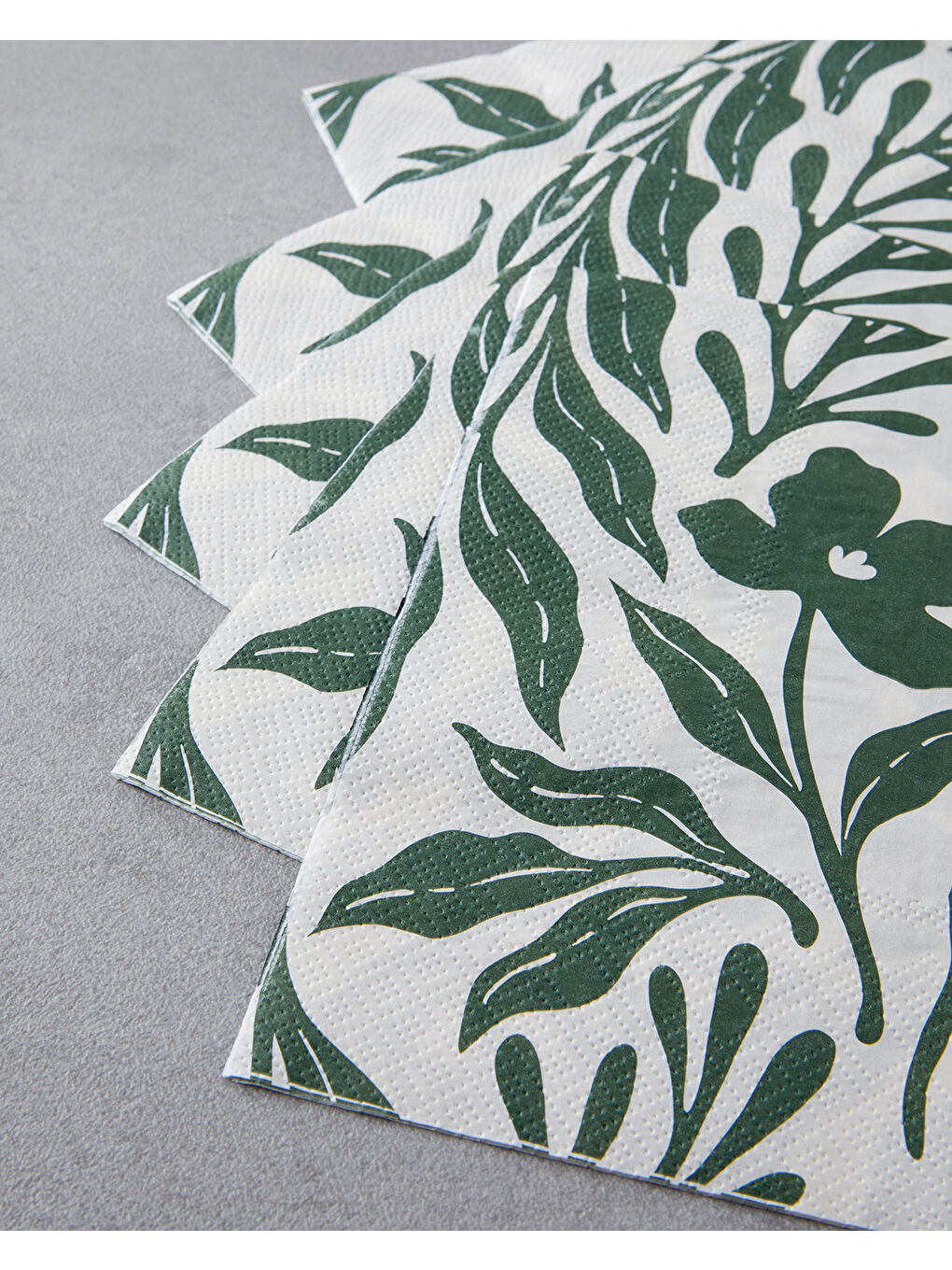 Floris Kağıt 20'li Kağıt Peçete 33x33 cm Yeşil-1