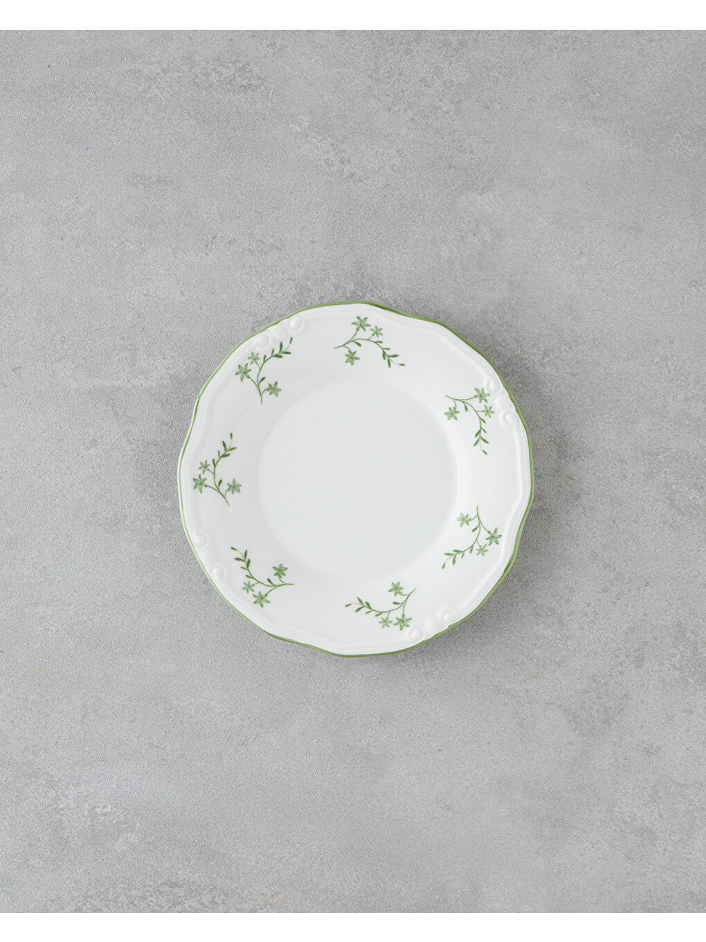 Plantopia Porselen Yemek Takımı 24 Parça 6 Kişilik Yeşil-5