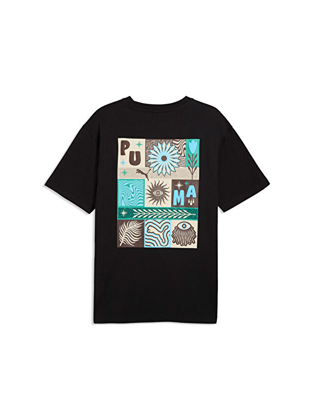 Sunset Drıve Relaxed Tee Erkek Günlük Tişört 63439501 Siyah-1