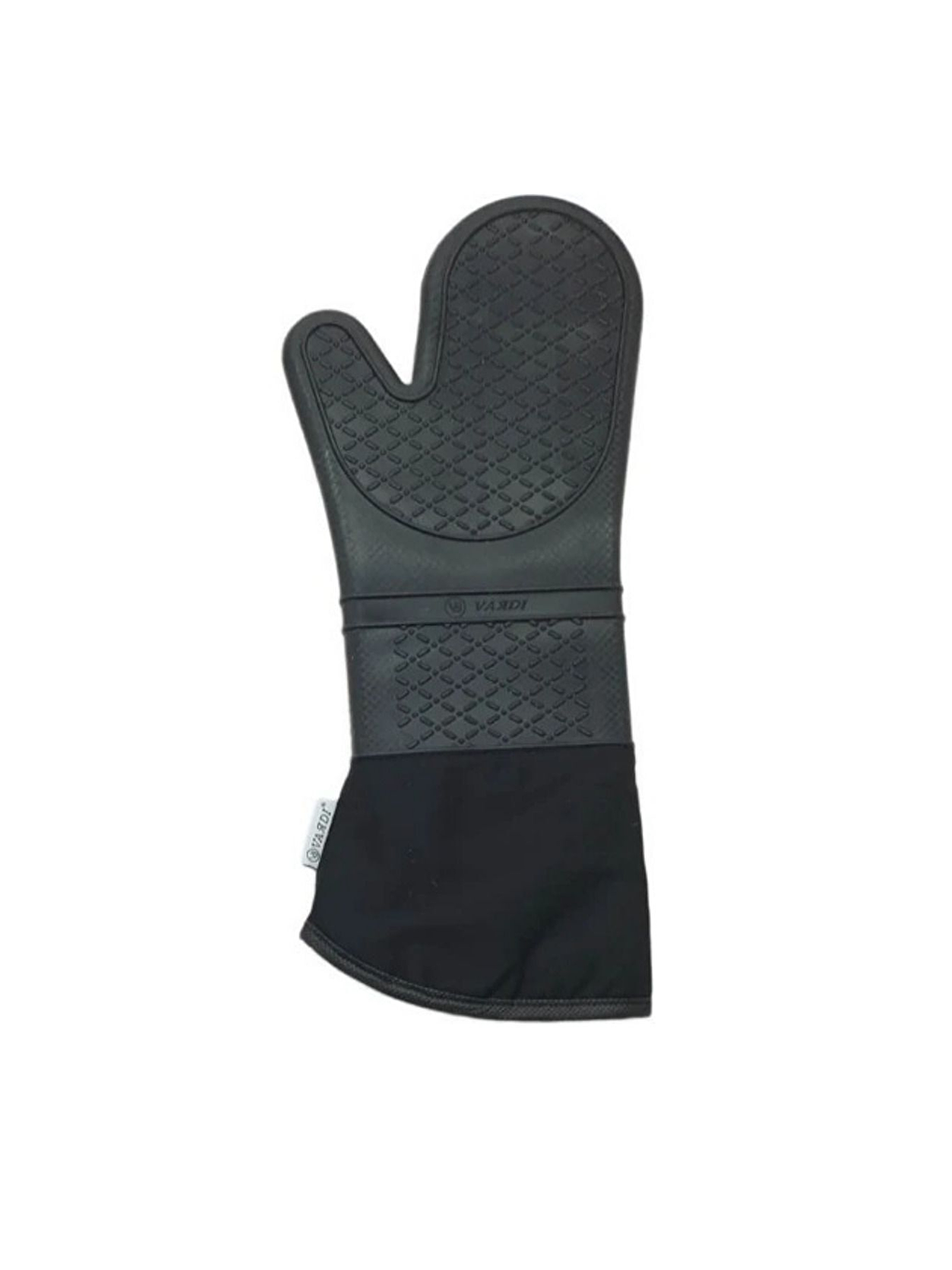 Antrasit 2'li Set Gri 45x65 cm Silikon Hamur Açma Matı ve Gri Silikon Yanmaz Mutfak Fırın Eldiveni-2