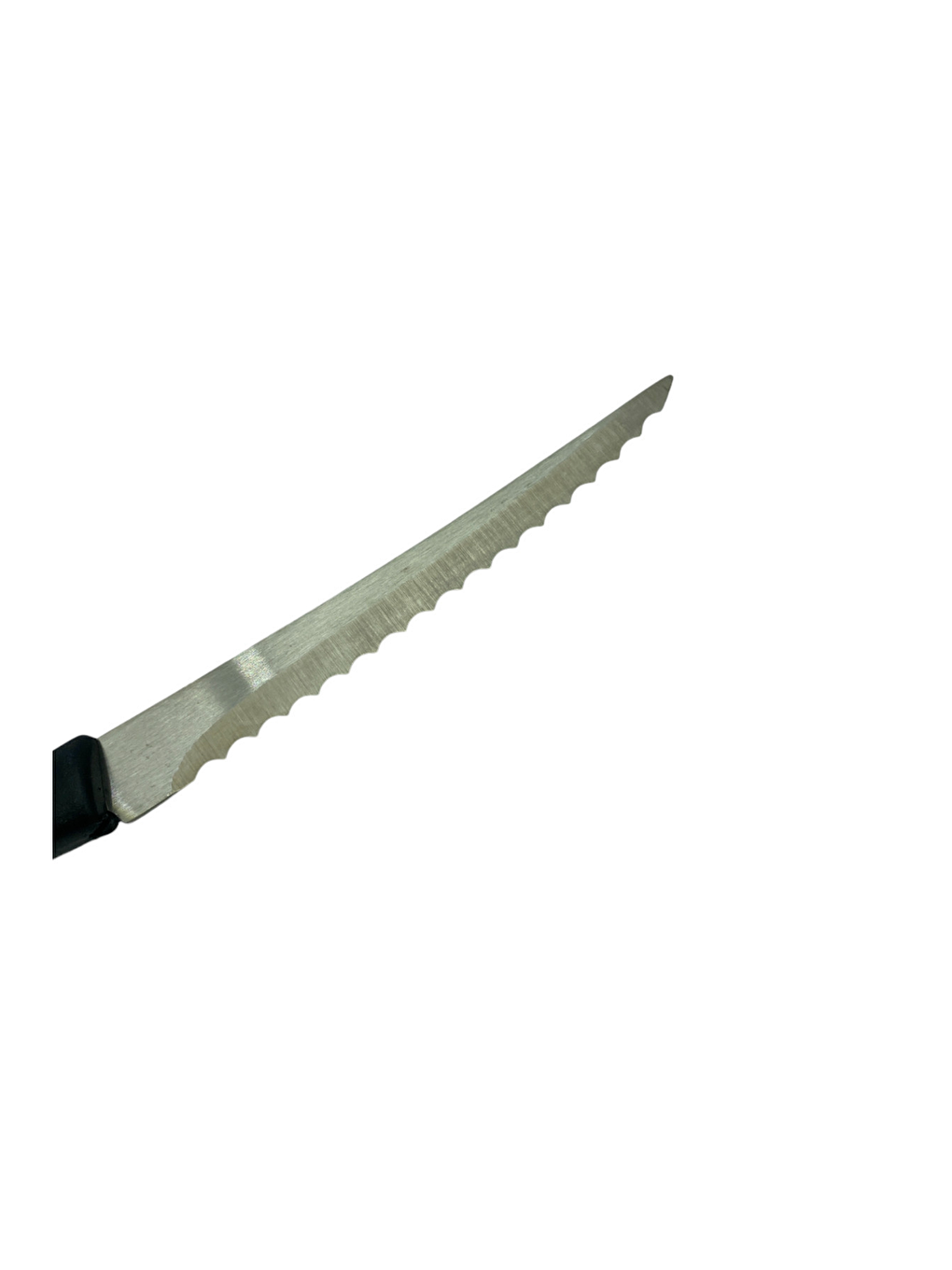 Gri Paslanmaz Çelik Siyah Et Bıçağı 6 Adet-5