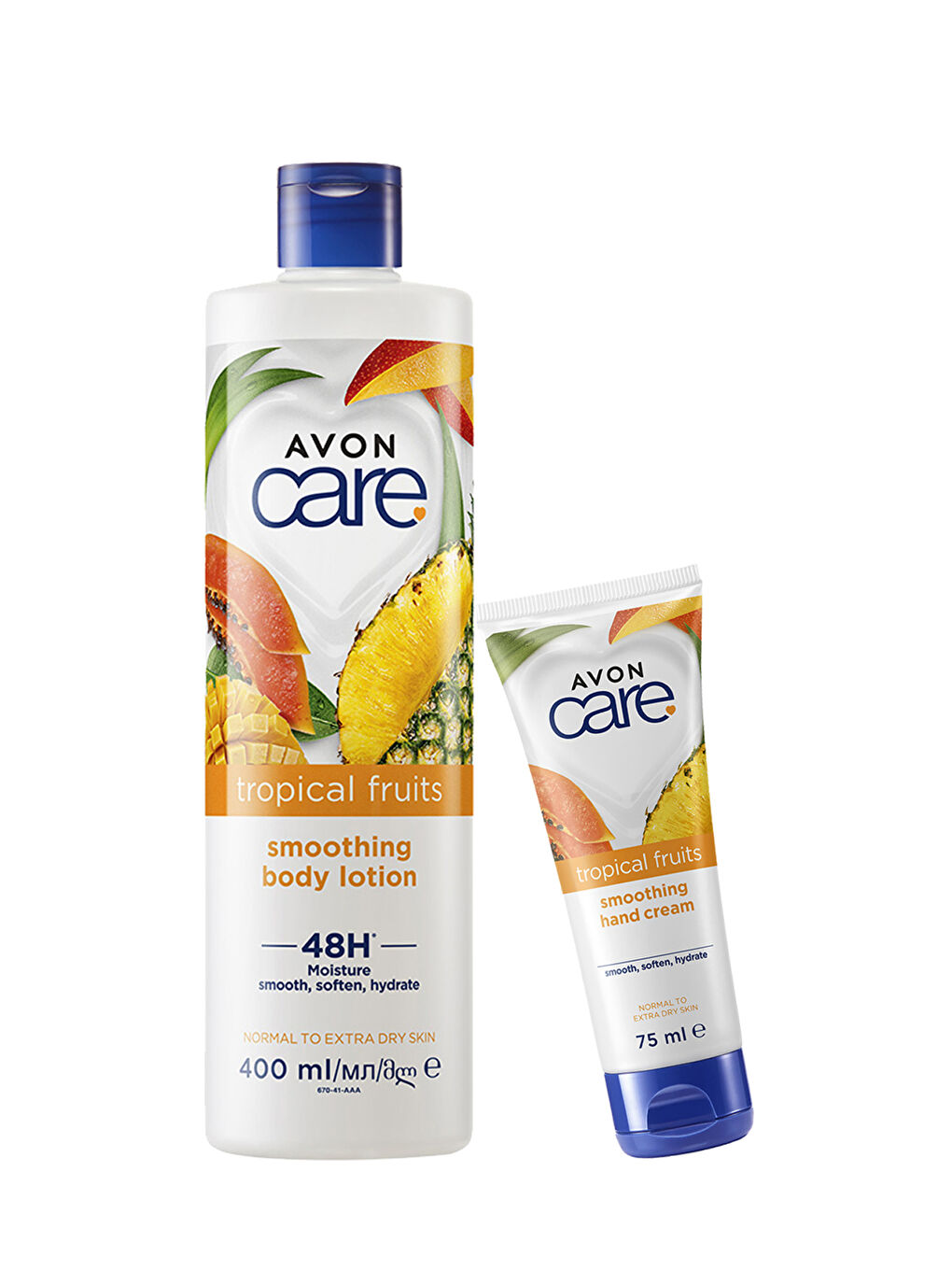 Care Tropical Fruits El Kremi ve Vücut Losyonu Paketi