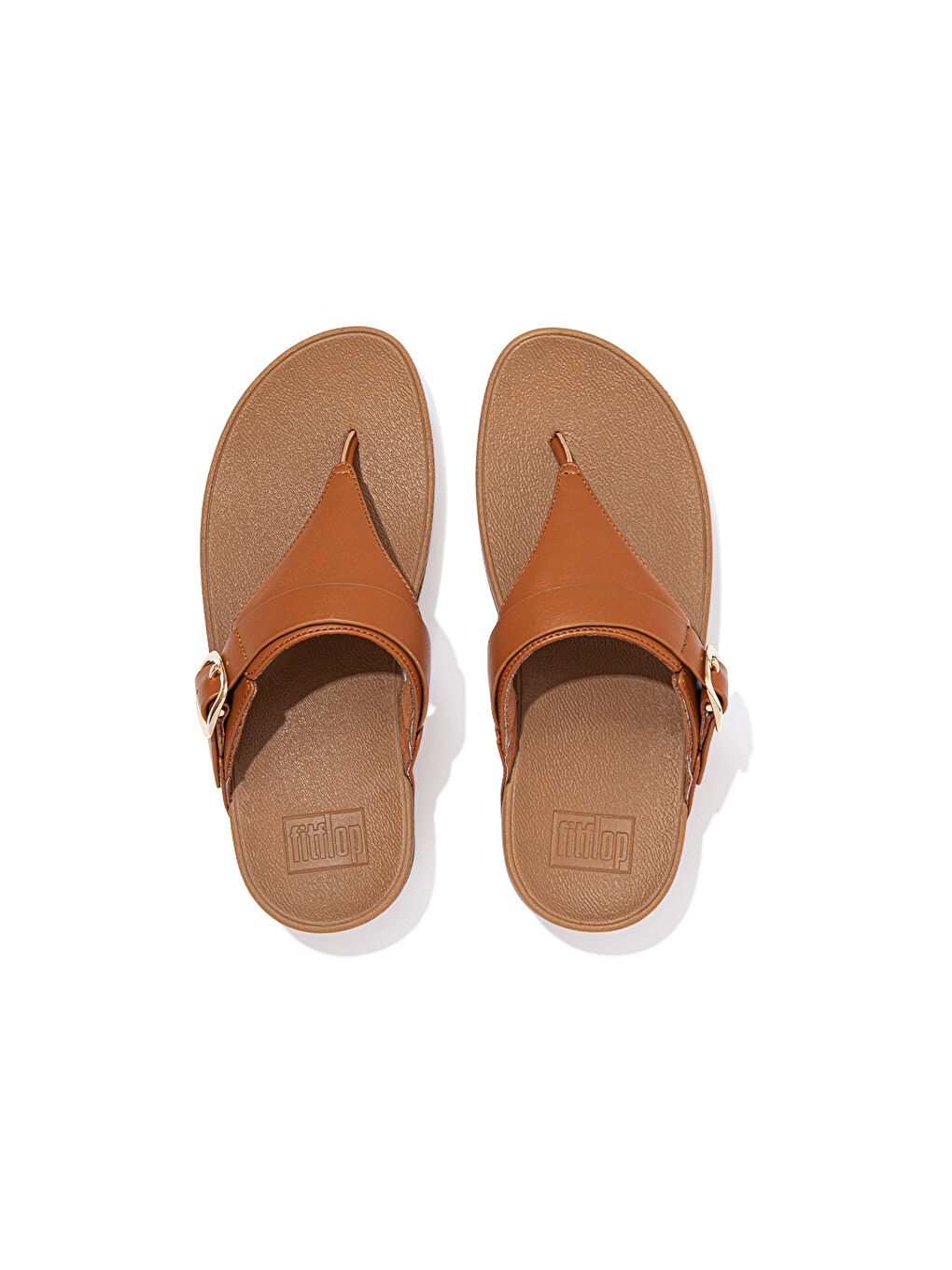 Kahverengi Kadın Taba Rengi Parmak Arası Terlik-2