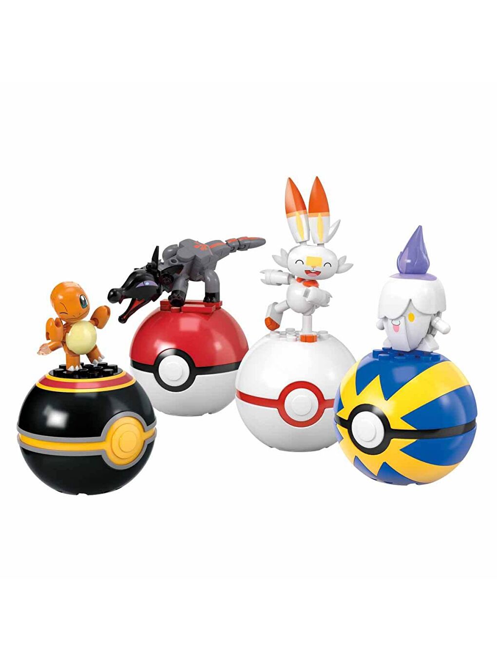 Mega Bloks Renksiz MEGA Pokemon Ateş Pokemonu Eğitmenleri HTJ06