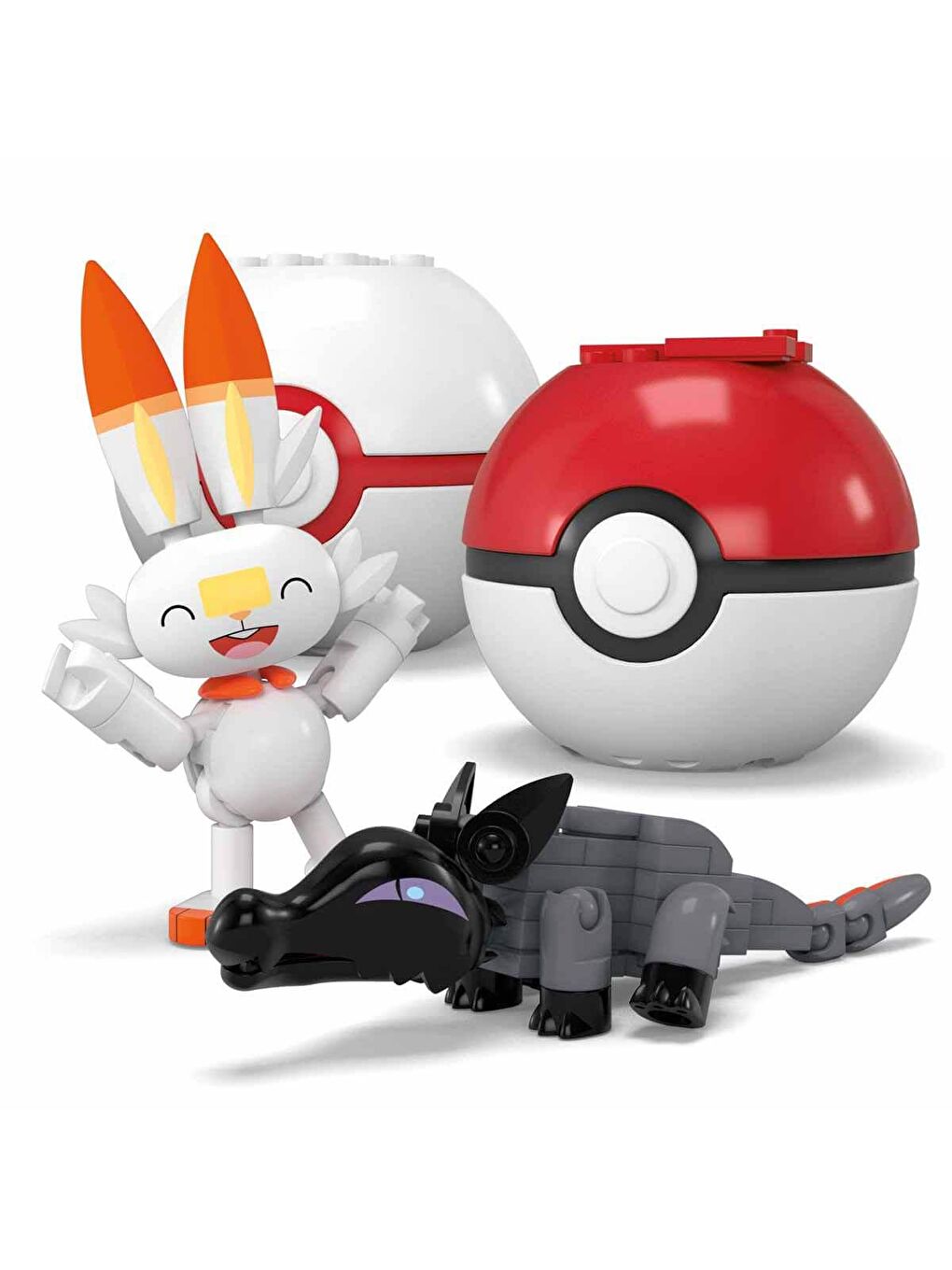 Mega Bloks Renksiz MEGA Pokemon Ateş Pokemonu Eğitmenleri HTJ06 - 1