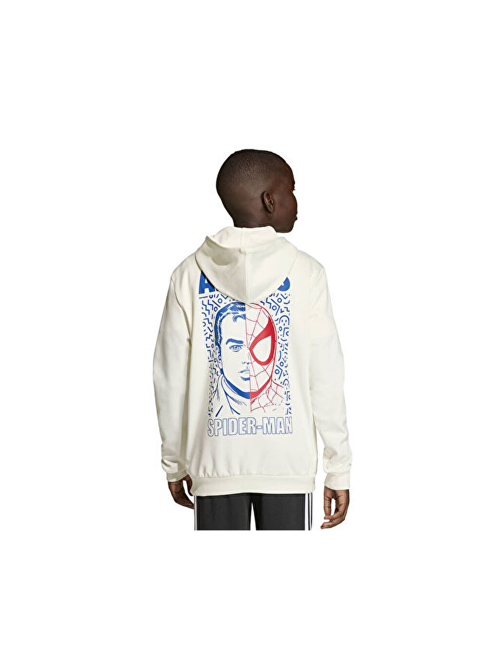 J Marvel Sm Hd Çocuk Günlük Sweatshirts Jz3556 Beyaz-1
