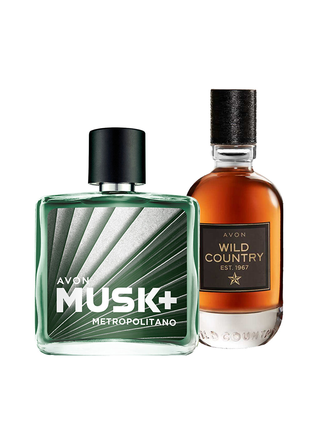 AVON Wild Country ve Musk Metropolitano Erkek Parfüm Paketi