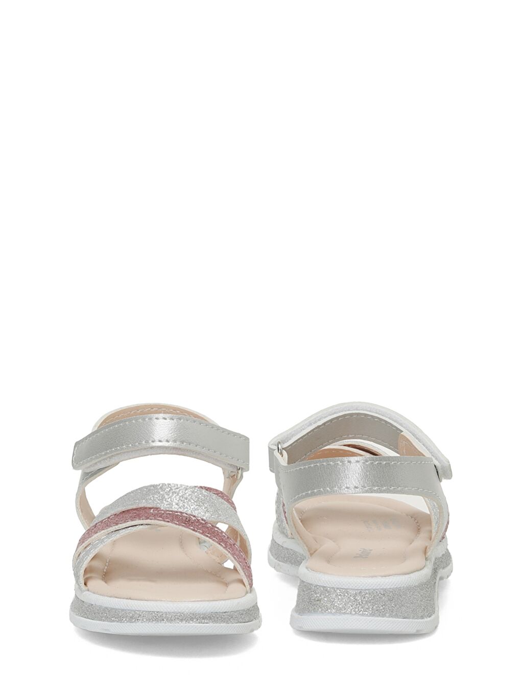 Gri NETIS.P5FX Gümüş Kız Çocuk Sandalet-4