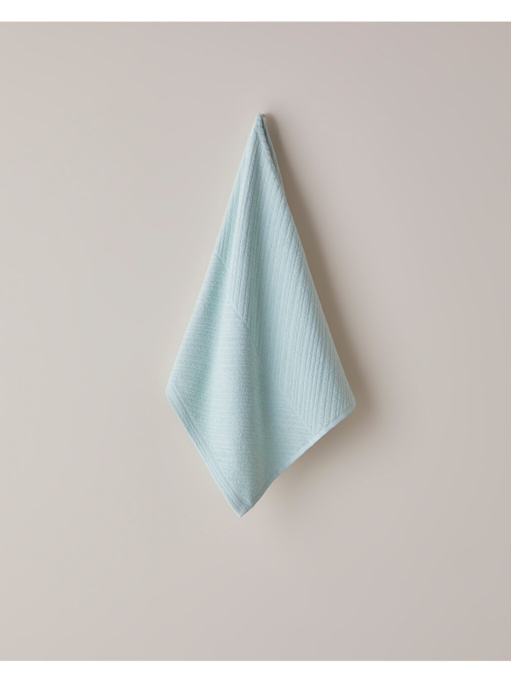 Turkuaz Twill Pamuk Yüz Havlusu 50x70 cm Su Yeşili