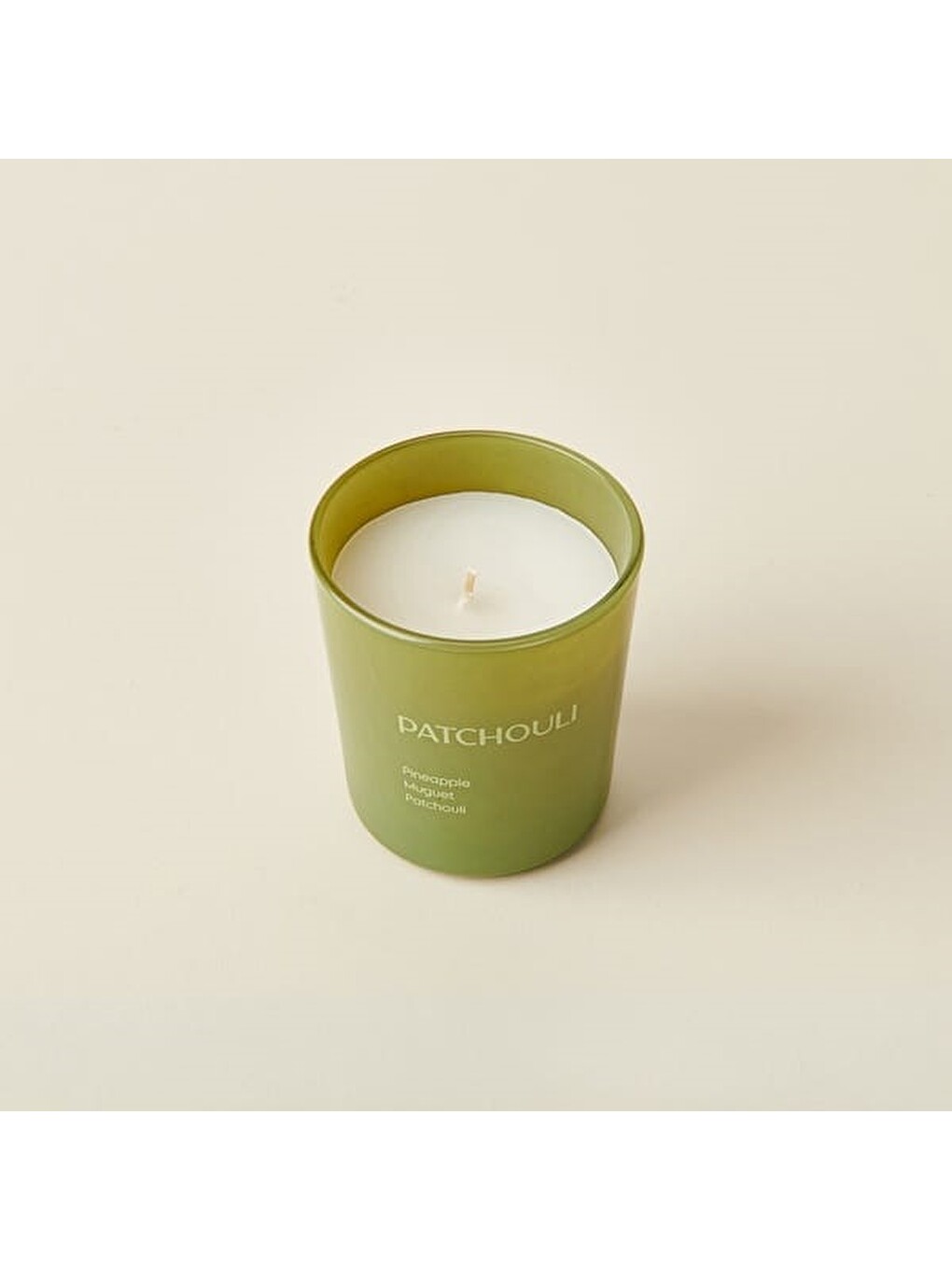 Deco Patchouli Bardak Mum - Yeşil - 110 Gr-1