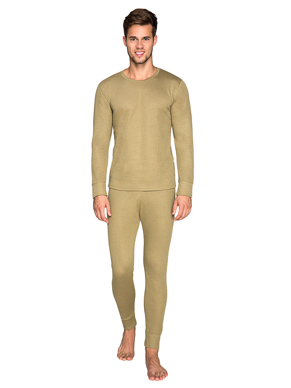 Bej Active Yetişkin Termal İçlik Set COYOTE-1