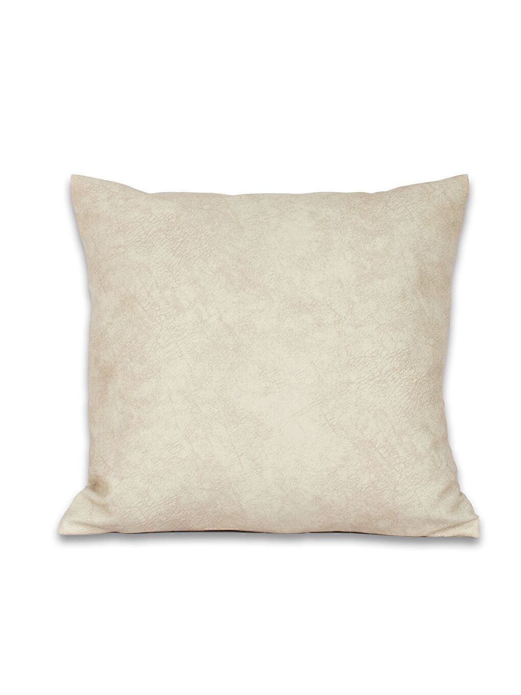 Ekru Krem Kırlent Kılıfı Dekoratif Kadifemsi Etnik Inta 101-2