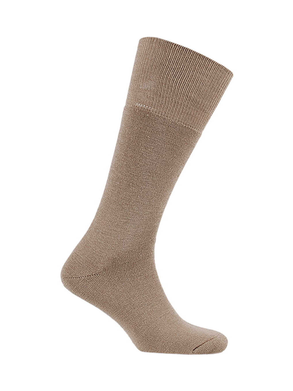 Bej Akrilik Asker Çorap KUM-2