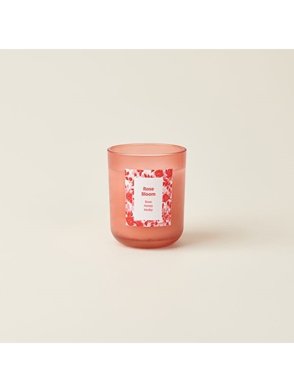 Karışık Deco Rose Bloom Bardak Mum - Renkli - 180 Gr