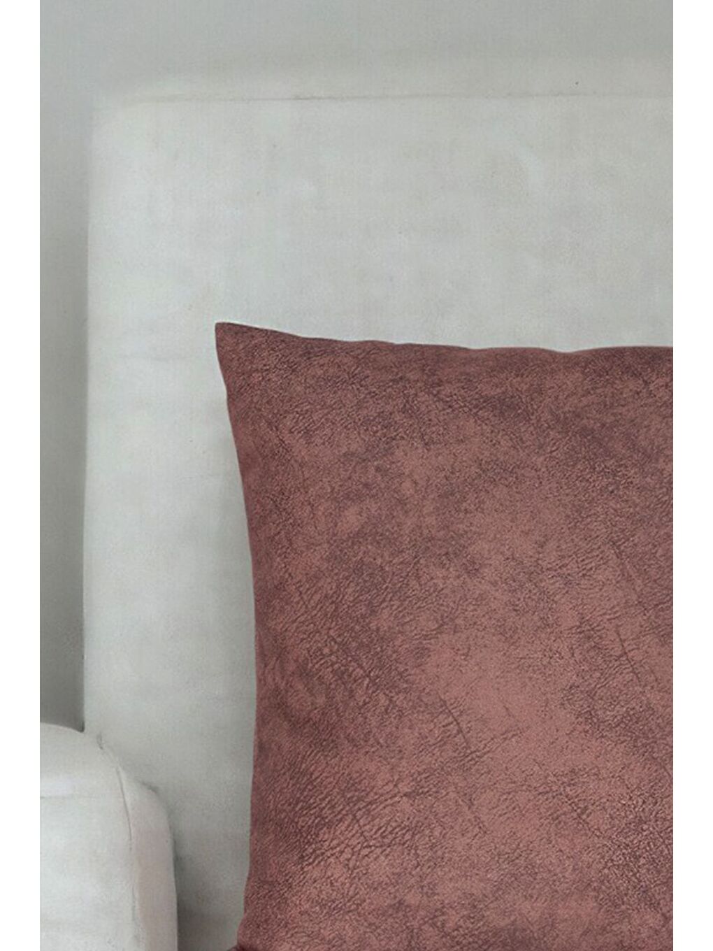 Mürdüm Kırlent Kılıfı Dekoratif Kadifemsi Etnik Inta 301-1