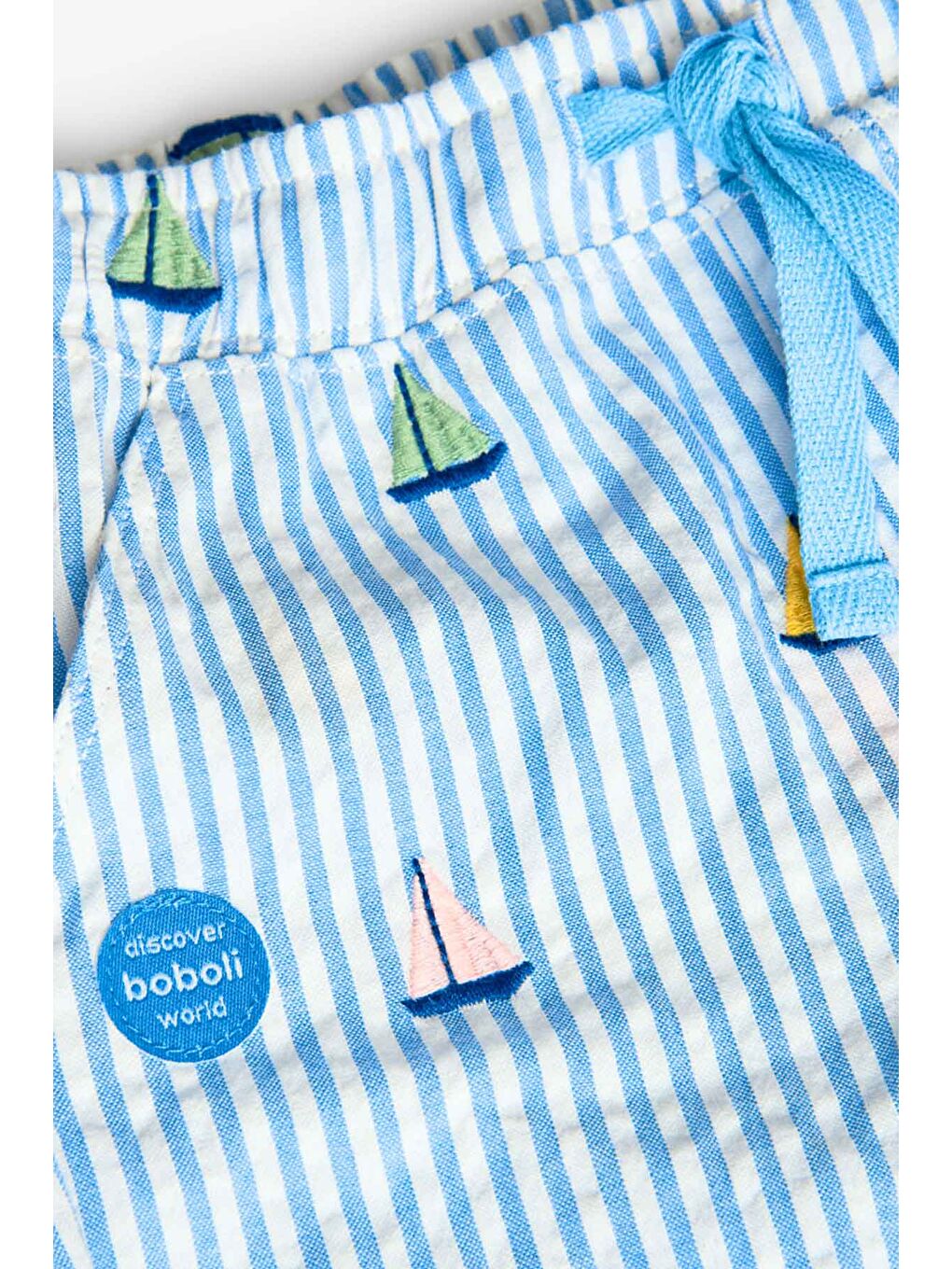 Karışık Yelkenli Baskılı Erkek Çocuk Şort-2