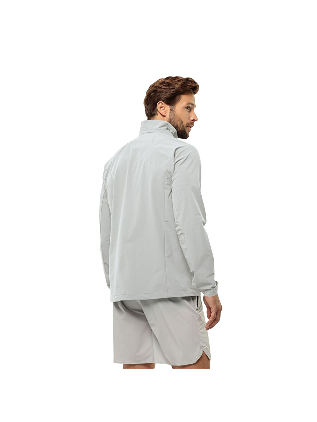 Gri Prelight Erkek Outdoor Ceketi-3