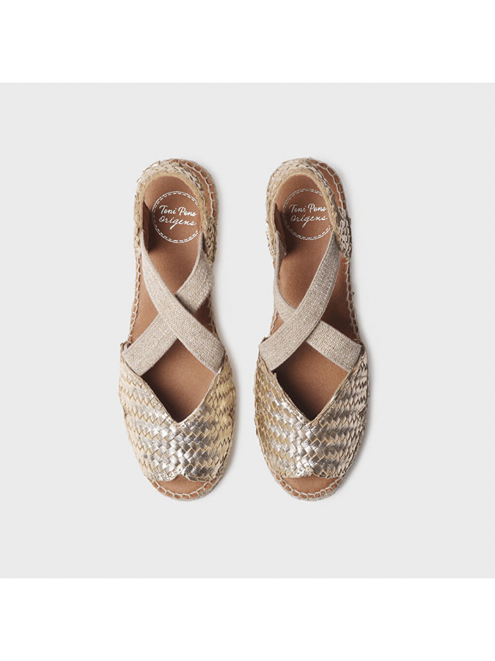 Bej Kadın Sandalet Salina Platinum-2